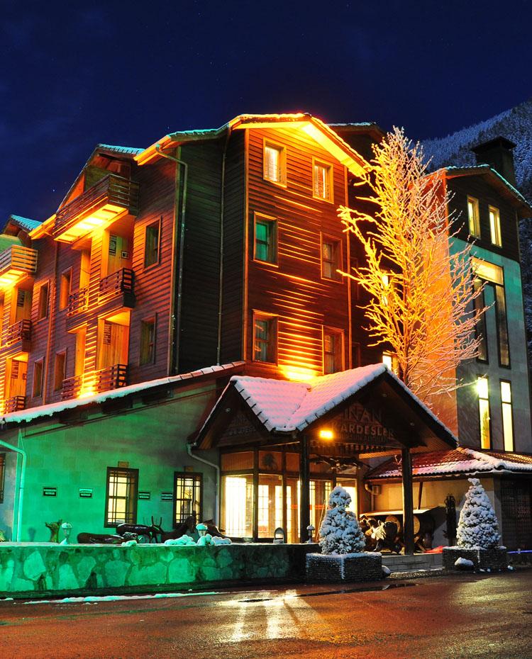 Inanlar Deluxe Hotel & Bungalow Узунгель Экстерьер фото